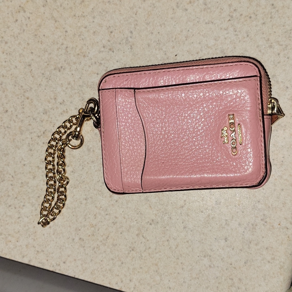 Coach mini wallet
